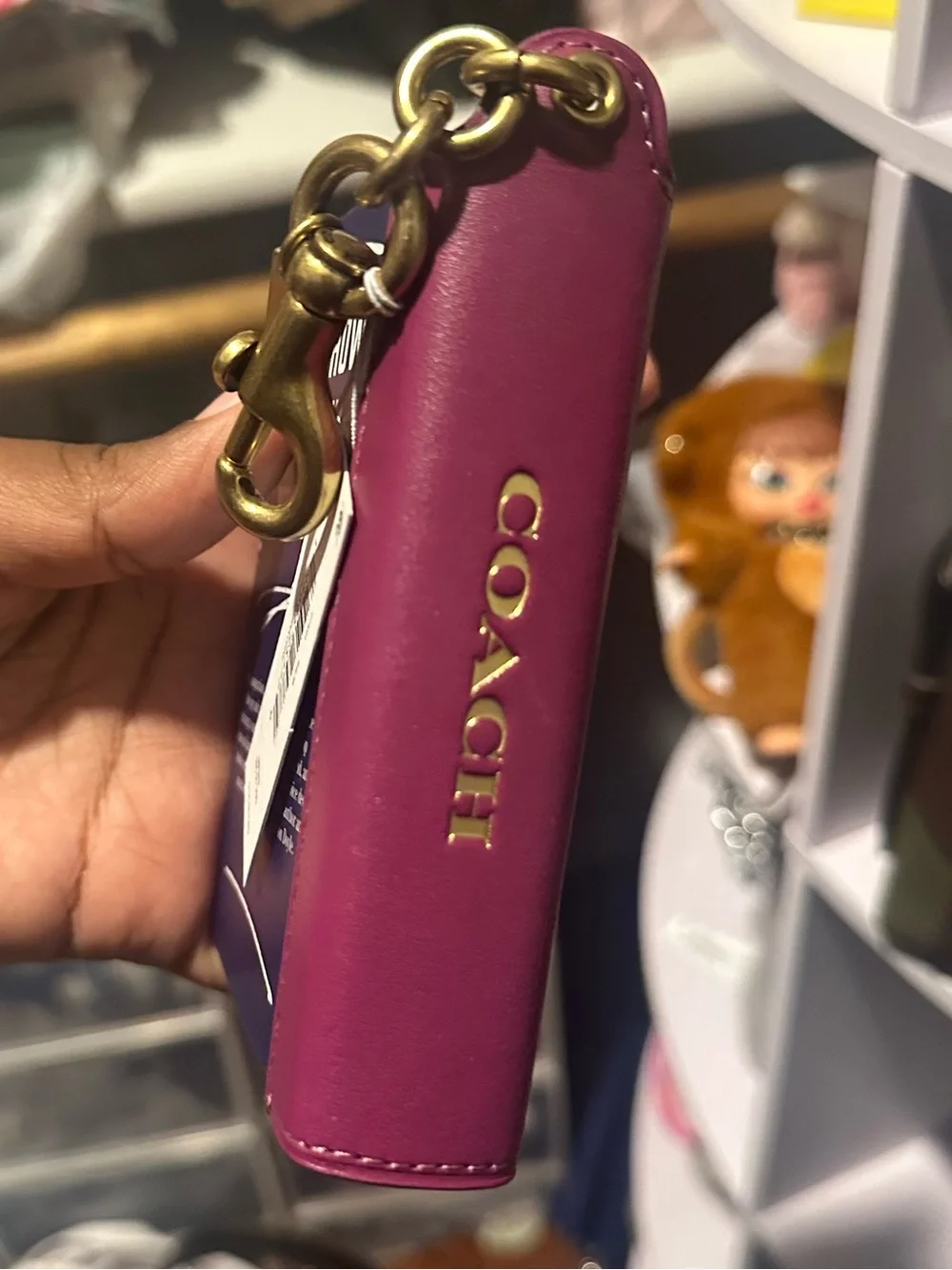 Coach book shaped